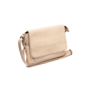 
Ann Mala a tiracolo em couro em couro legítimo 100% flor integral - Full Exterior Vista frontal e silhueta ajustada | Comprar online