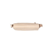 
Classic 100% Full-Grain leather Bag - Perspetiva traseira com alças de couro reforçadas