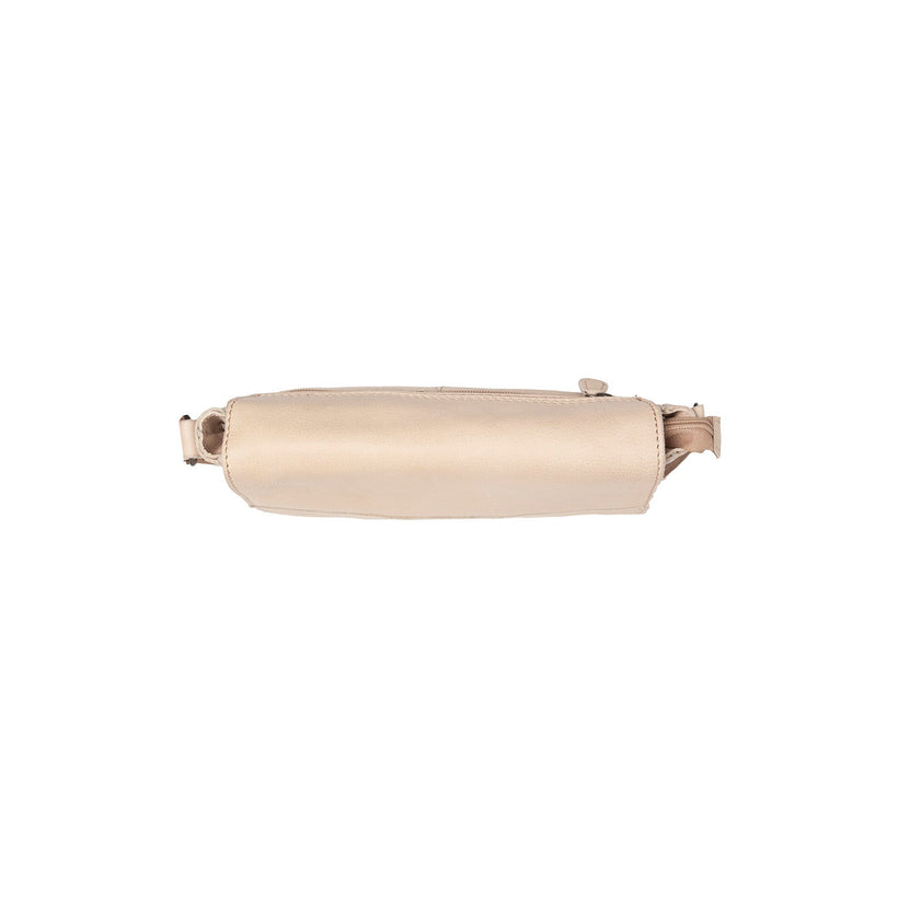 Ann Full-Grain Leather Crossbody Bag para Mulher