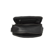 Solid Antique Brass Hardware &amp; Heavy-Duty Dual Zipper Detail on Arendal Full-Grain Leather Crossbody Bag para Homem