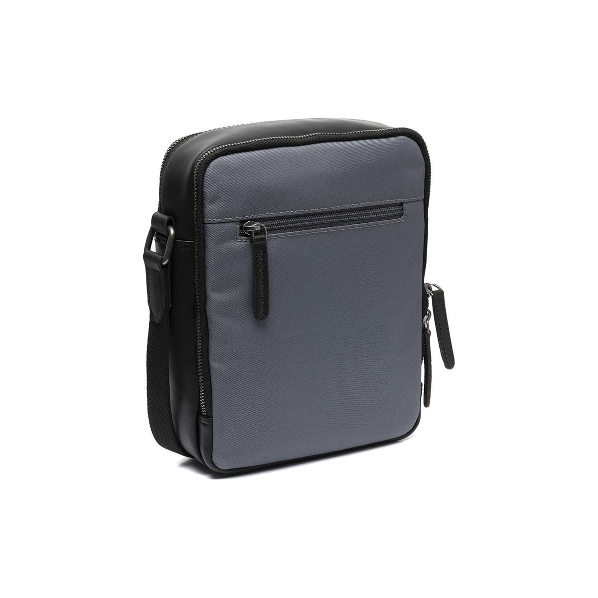 Classic 100% Full-Grain leather Bag - Perspetiva traseira com alças de couro reforçadas