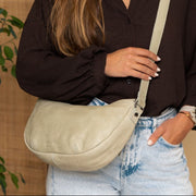 
Clarita Mala a tiracolo em couro – alternate product view 2