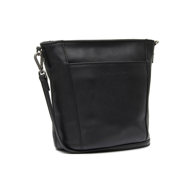 Fintona Full-Grain Leather Crossbody Bag in Classic 100% Full-Grain Leather - Full Exterior Front Profile View | Buy Online