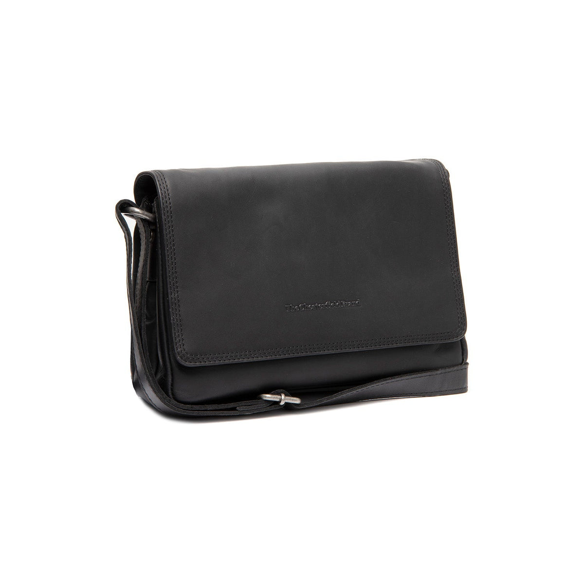 
Forano Mala a tiracolo em couro em couro legítimo 100% flor integral - Full Exterior Vista frontal e silhueta ajustada | Comprar online