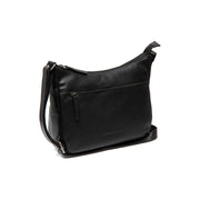 Loraine Full-Grain Leather Crossbody Bag para Mulher in Classic 100% Full-Grain Leather - Full Exterior Front Profile View | Buy Online