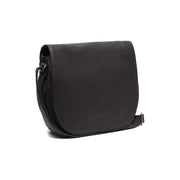 Millie Full-Grain Leather Crossbody Bag para Mulher in Classic 100% Full-Grain Leather - Full Exterior Front Profile View | Buy Online