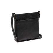 Navene Full-Grain Leather Crossbody Bag para Mulher in Classic 100% Full-Grain Leather - Full Exterior Front Profile View | Buy Online