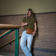
Nebraska Mala a tiracolo em couro – alternate product view 3