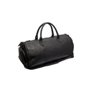 Leather Garment Bag Finlay para Mulher in Classic 100% Full-Grain Leather - Front Profile View &amp; Tailored Silhouette | Buy Online