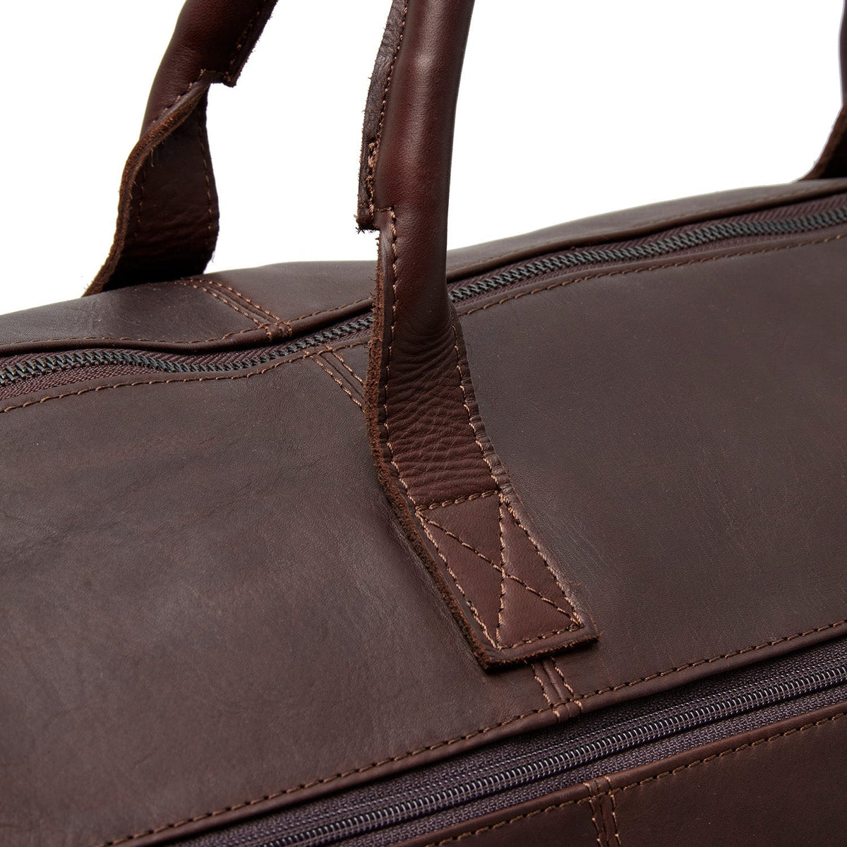 Brown Leather Garment Bag Finlay para Mulher, detail view 1