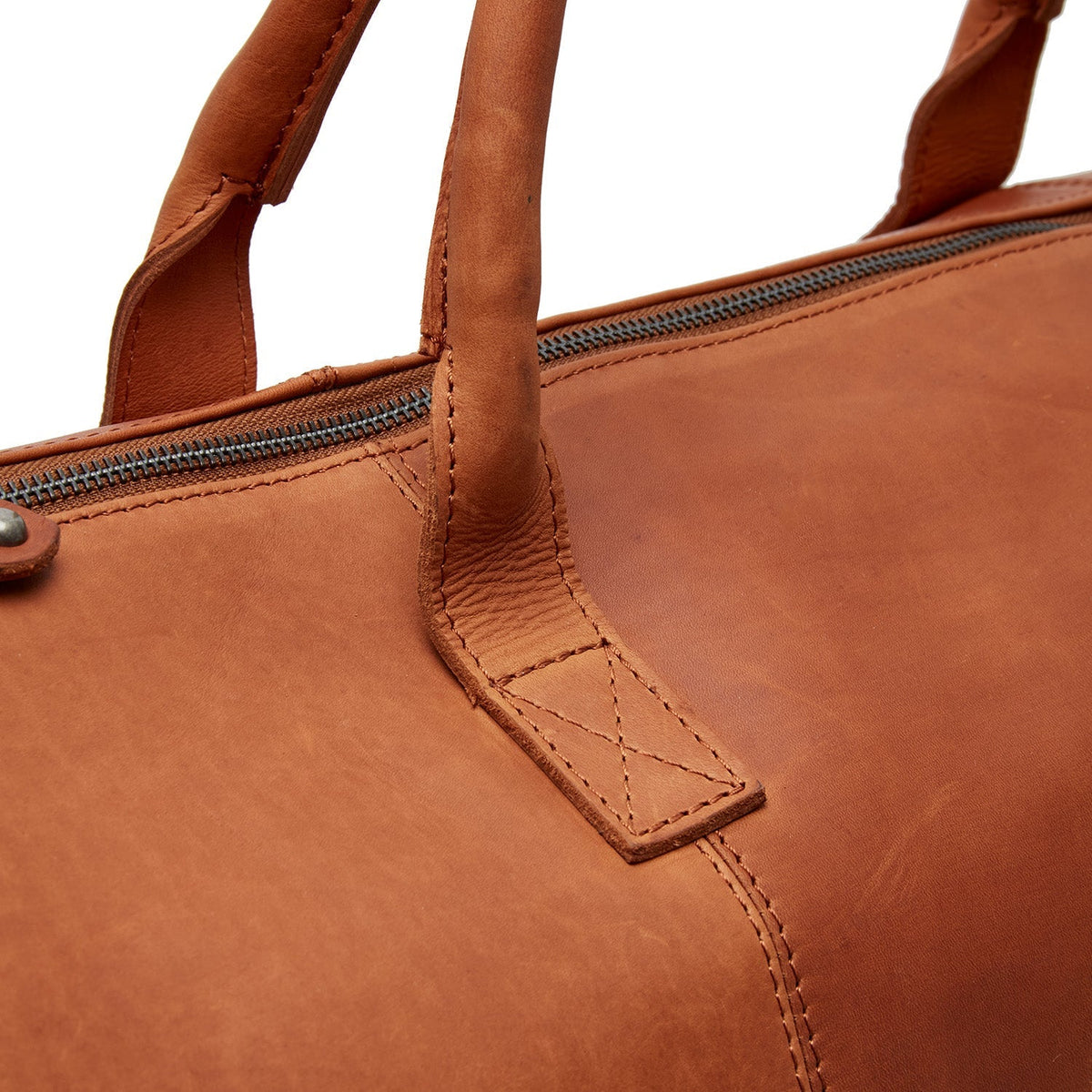 Cognac Leather Garment Bag Finlay para Mulher, detail view 1