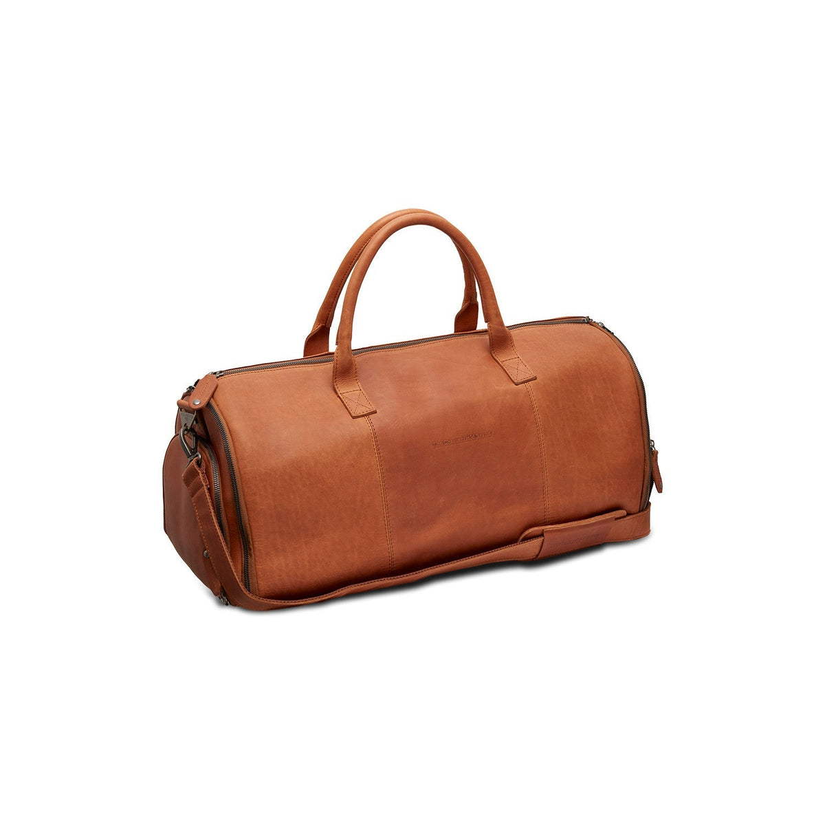 Cognac Leather Garment Bag Finlay para Mulher, front view