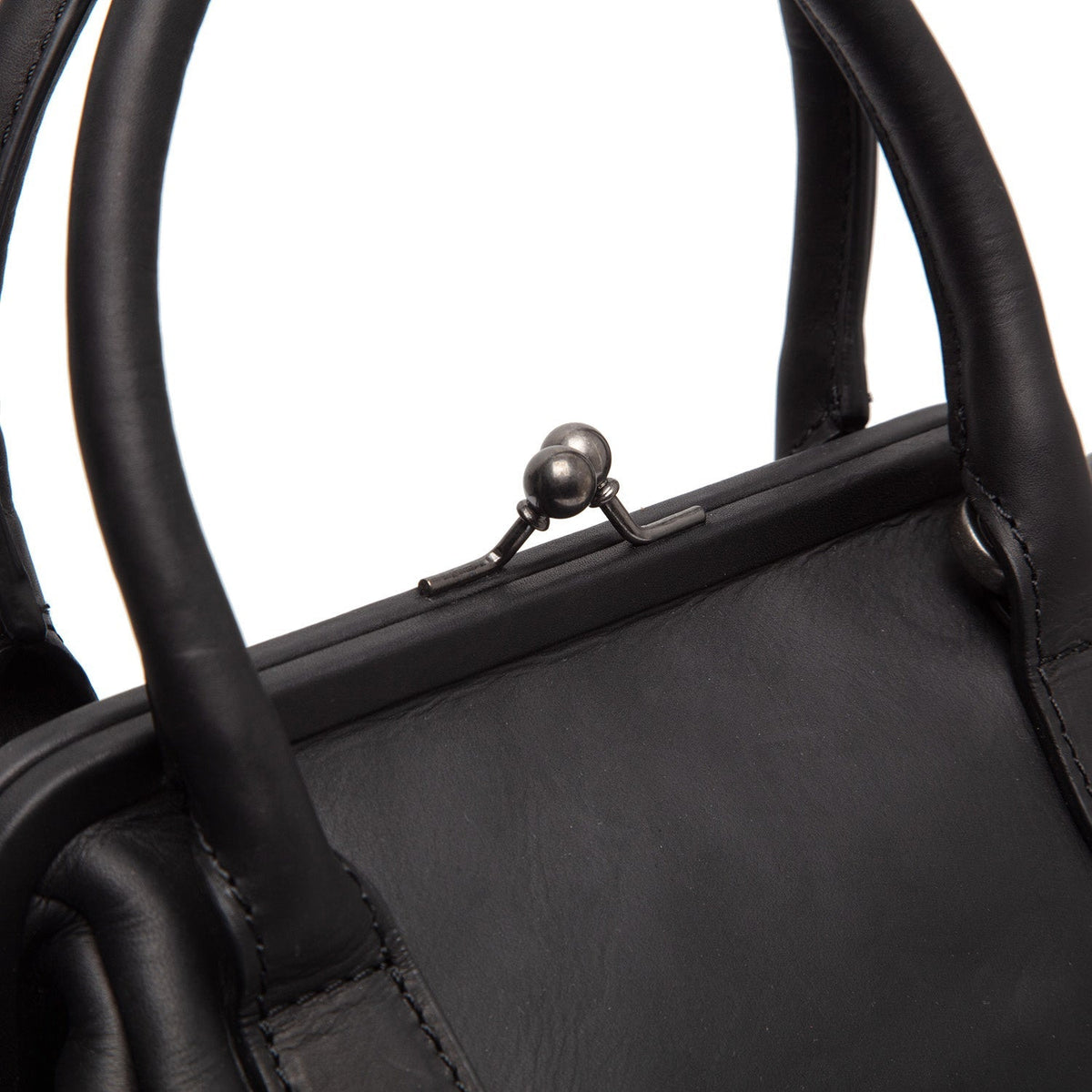 
Classic 100% Full-Grain leather Goods - Vista traseira com ombros definidos e bainha impecável
