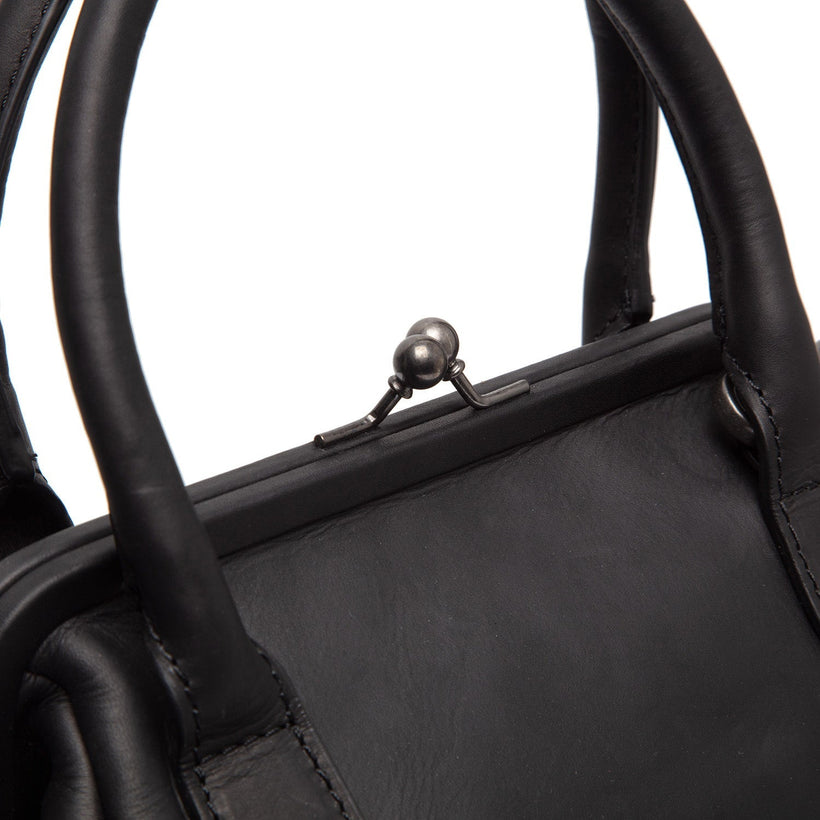 Chili Full-Grain Leather Handbag para Mulher