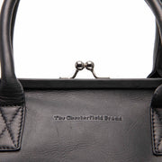 Classic 100% Full-Grain leather Goods - Back View Showing Tailored Shoulder Fit &amp; Clean Hemline