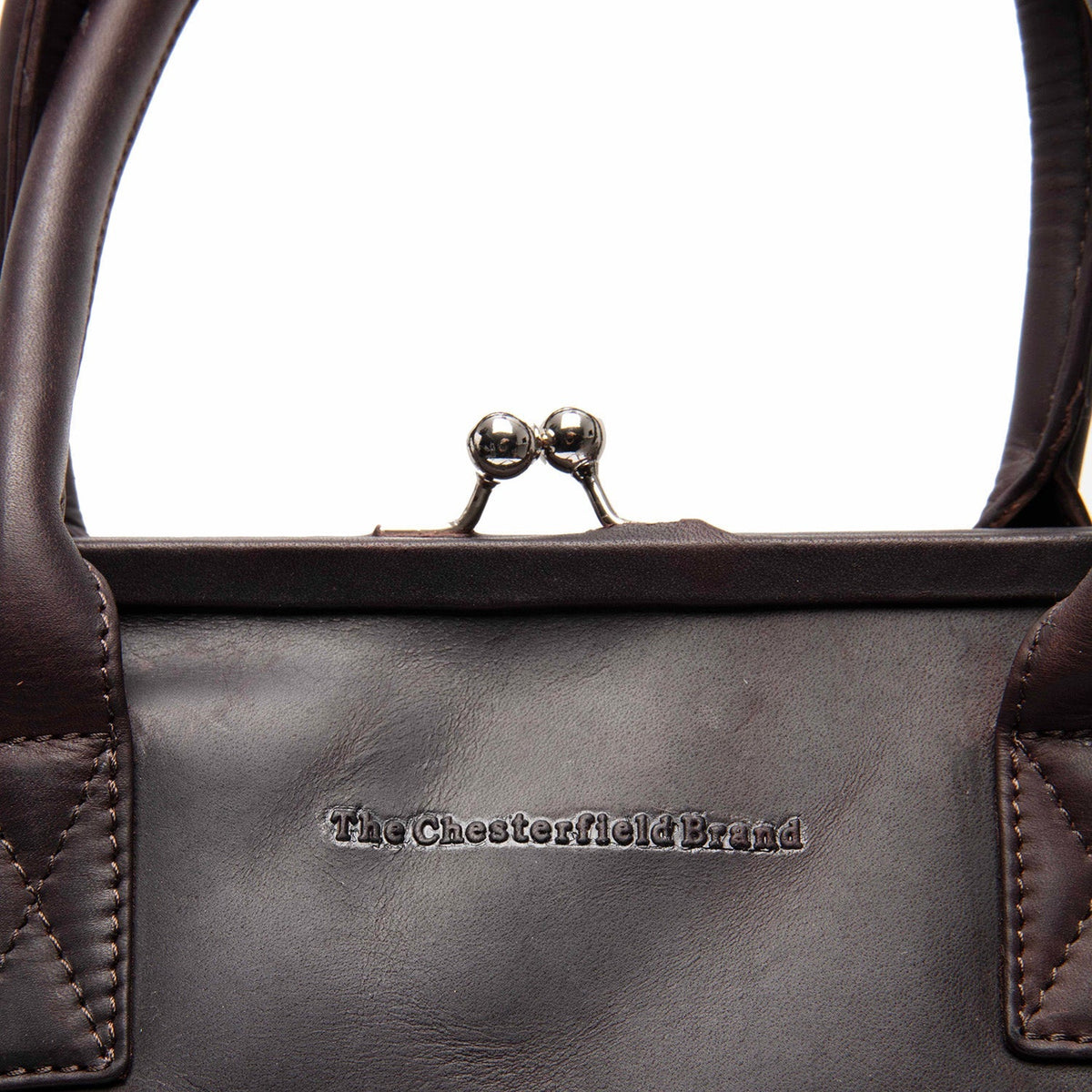 Dorin Full-Grain Leather Handbag para Mulher – alternate product view 3