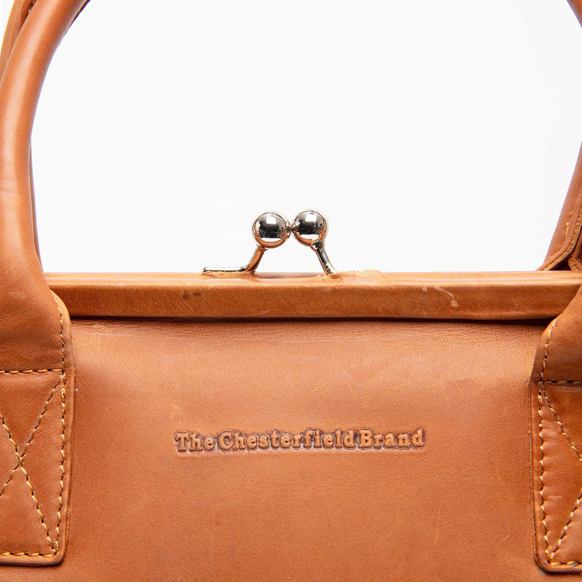 Dorin Full-Grain Leather Handbag para Mulher – alternate product view 2