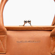 Dorin Full-Grain Leather Handbag para Mulher – alternate product view 2