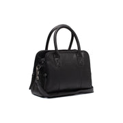 Ezra Full-Grain Leather Handbag para Mulher in Classic 100% Full-Grain Leather - Front Profile View &amp; Tailored Silhouette | Buy Online