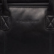 Classic 100% Full-Grain leather Goods - Back View Showing Tailored Shoulder Fit &amp; Clean Hemline
