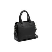 Hermosa Full-Grain Leather Handbag para Mulher in Classic 100% Full-Grain Leather - Front Profile View &amp; Tailored Silhouette | Buy Online
