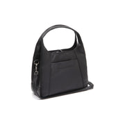 Lunera Full-Grain Leather Handbag para Mulher in Classic 100% Full-Grain Leather - Front Profile View &amp; Tailored Silhouette | Buy Online