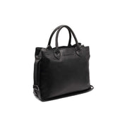 Passau Full-Grain Leather Handbag para Mulher in Classic 100% Full-Grain Leather - Front Profile View &amp; Tailored Silhouette | Buy Online