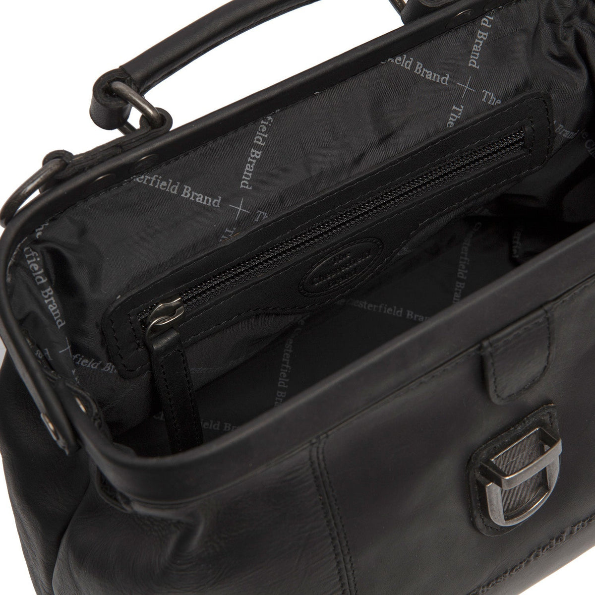 
Classic 100% Full-Grain leather Goods - Vista traseira com ombros definidos e bainha impecável
