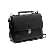 Renata Full-Grain Leather Handbag para Mulher in Classic 100% Full-Grain Leather - Front Profile View &amp; Tailored Silhouette | Buy Online
