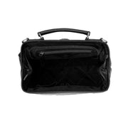 
Vista detalhada of Classic Collar & Heavy-Duty Zipper Hardware on Shaun Bolsa de mão em couro