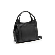 Tenara Full-Grain Leather Handbag para Mulher in Classic 100% Full-Grain Leather - Front Profile View &amp; Tailored Silhouette | Buy Online