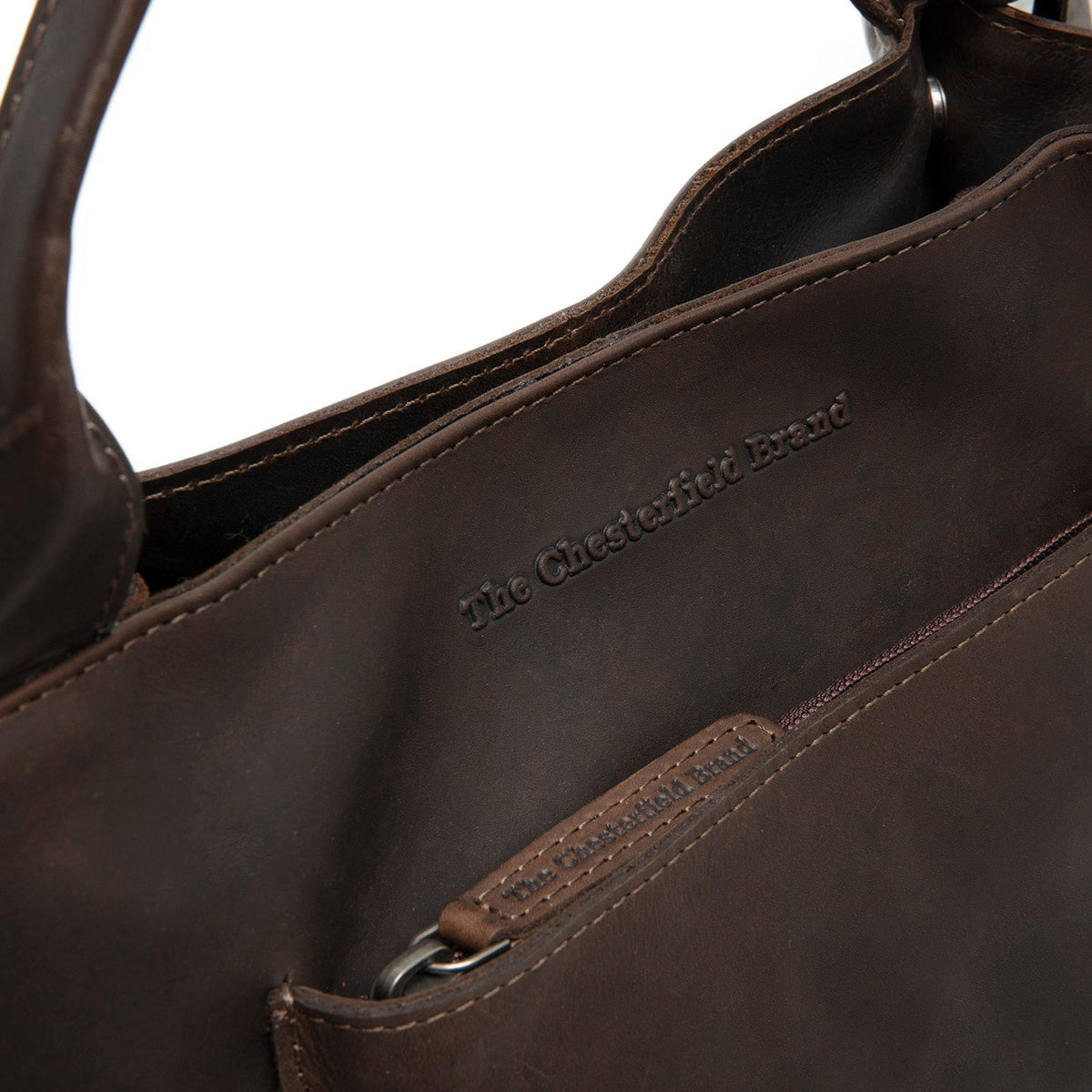 Tenara Full-Grain Leather Handbag para Mulher – alternate product view 2