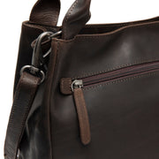 Tenara Full-Grain Leather Handbag para Mulher – alternate product view 3