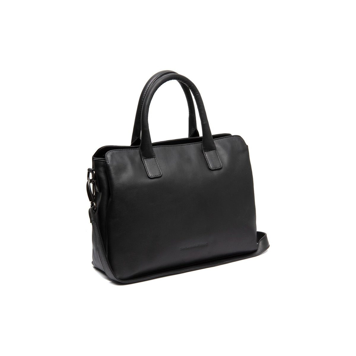Valmonte Full-Grain Leather Handbag para Mulher in Classic 100% Full-Grain Leather - Front Profile View &amp; Tailored Silhouette | Buy Online