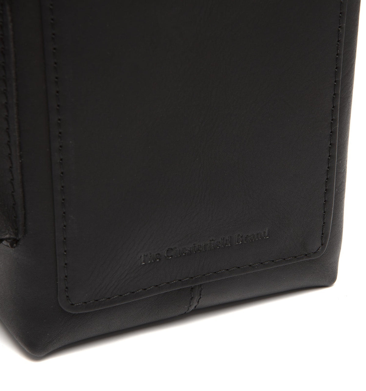 
Taiwan Couro Flor Integral Waiter Carteira em couro Holster - Perfil lateral estruturado com fole espaçoso