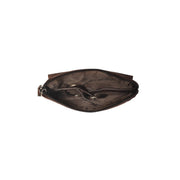 Tailored Rib Cuffs &amp; Hem Craftsmanship Construction Detail on Oliver Full-Grain Leather Key Case para Mulher