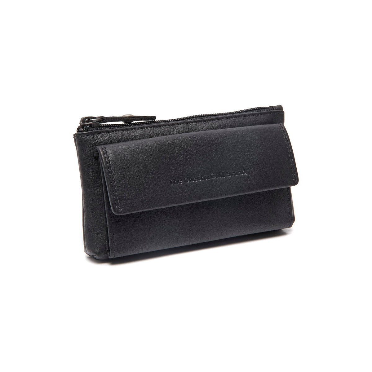 Torano Full-Grain Leather Key Case para Mulher in Classic 100% Full-Grain Leather - Front Profile View &amp; Tailored Silhouette | Buy Online