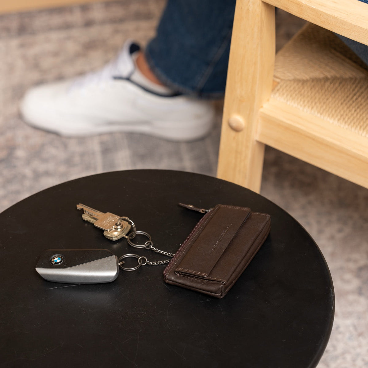 Torano Full-Grain Leather Key Case para Mulher – alternate product view 3