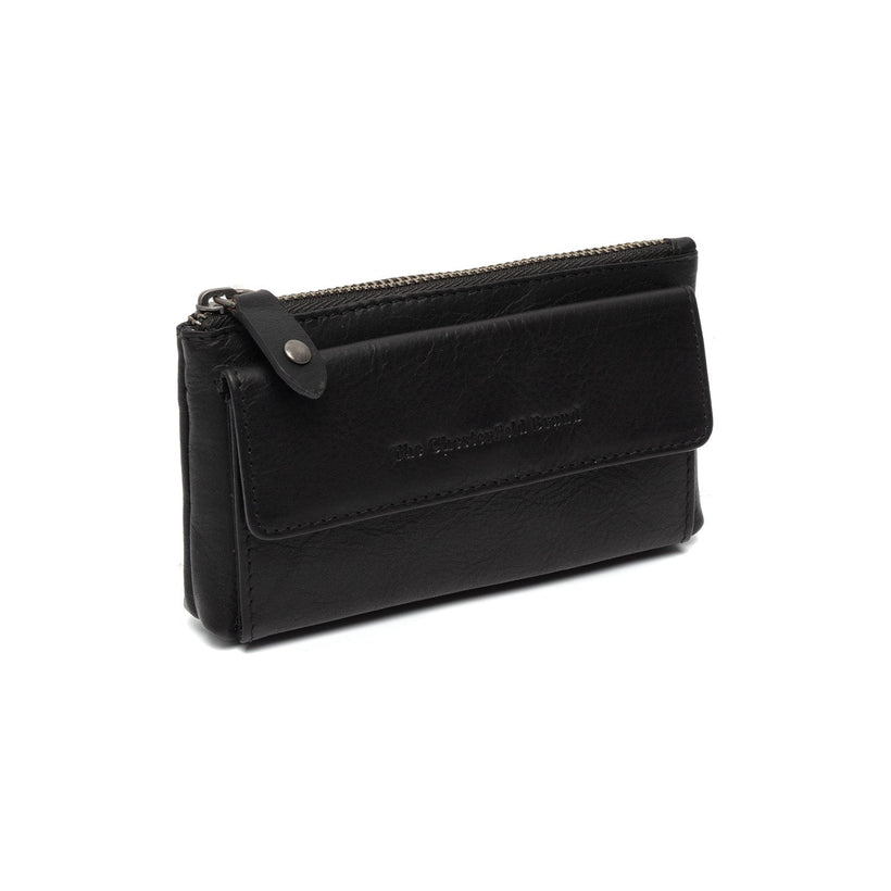 Violette Couro flor integral Key Case para Mulher