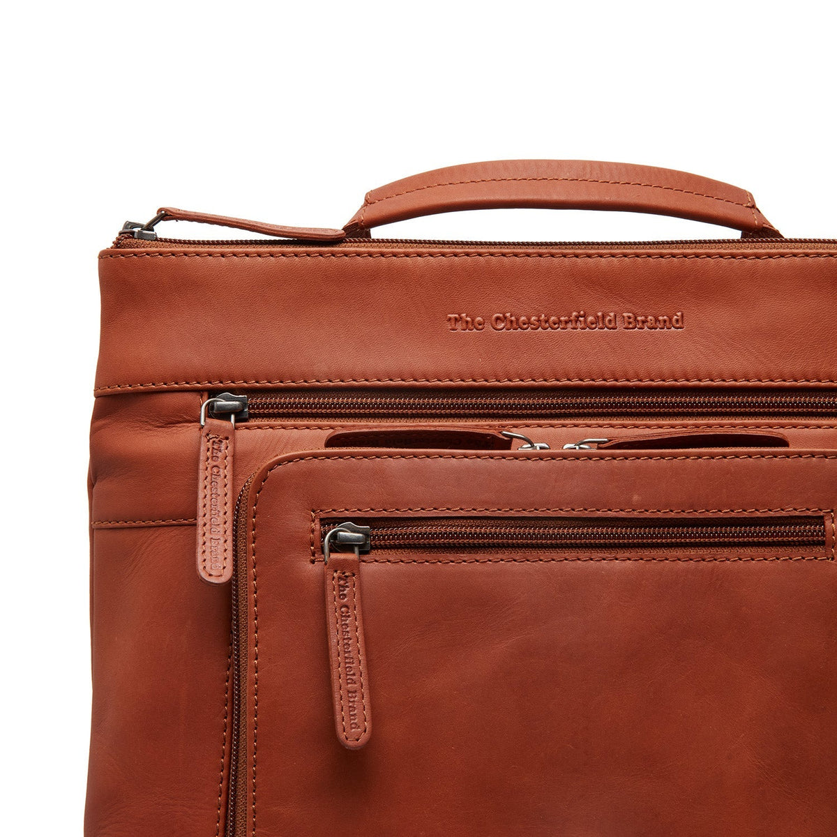 Caldero Full-Grain Leather Laptop Backpack para Mulher – alternate product view 2