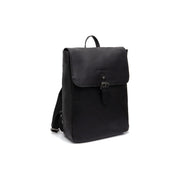 Farrow Full-Grain Leather Laptop Backpack para Mulher in Classic 100% Full-Grain Leather - Full Exterior Front Profile View | Buy Online