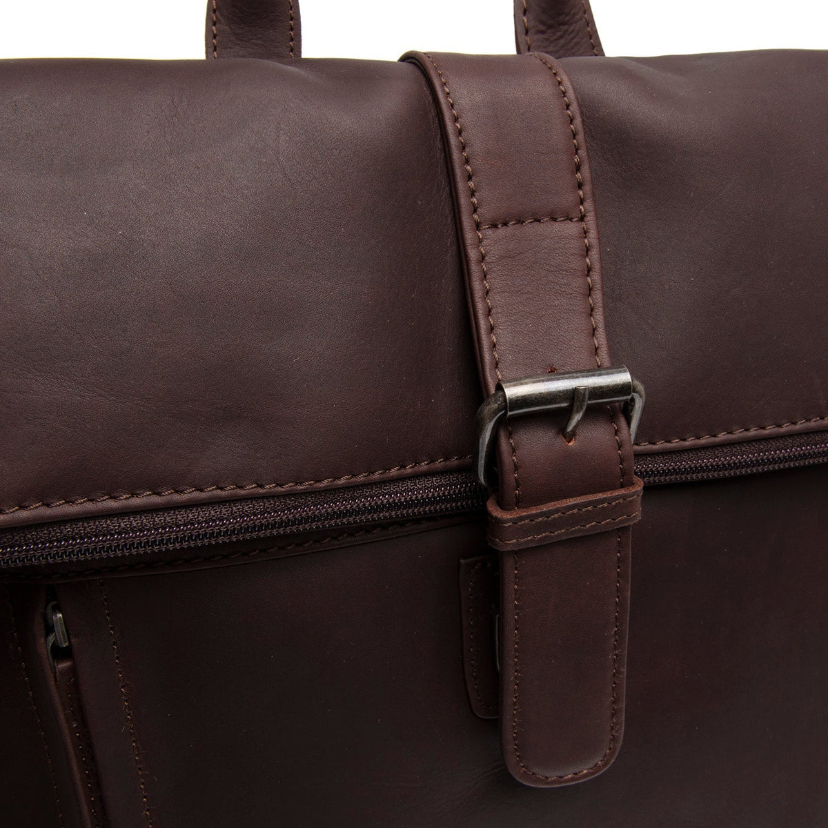 Larsson Full-Grain Leather Laptop Backpack para Mulher – alternate product view 2