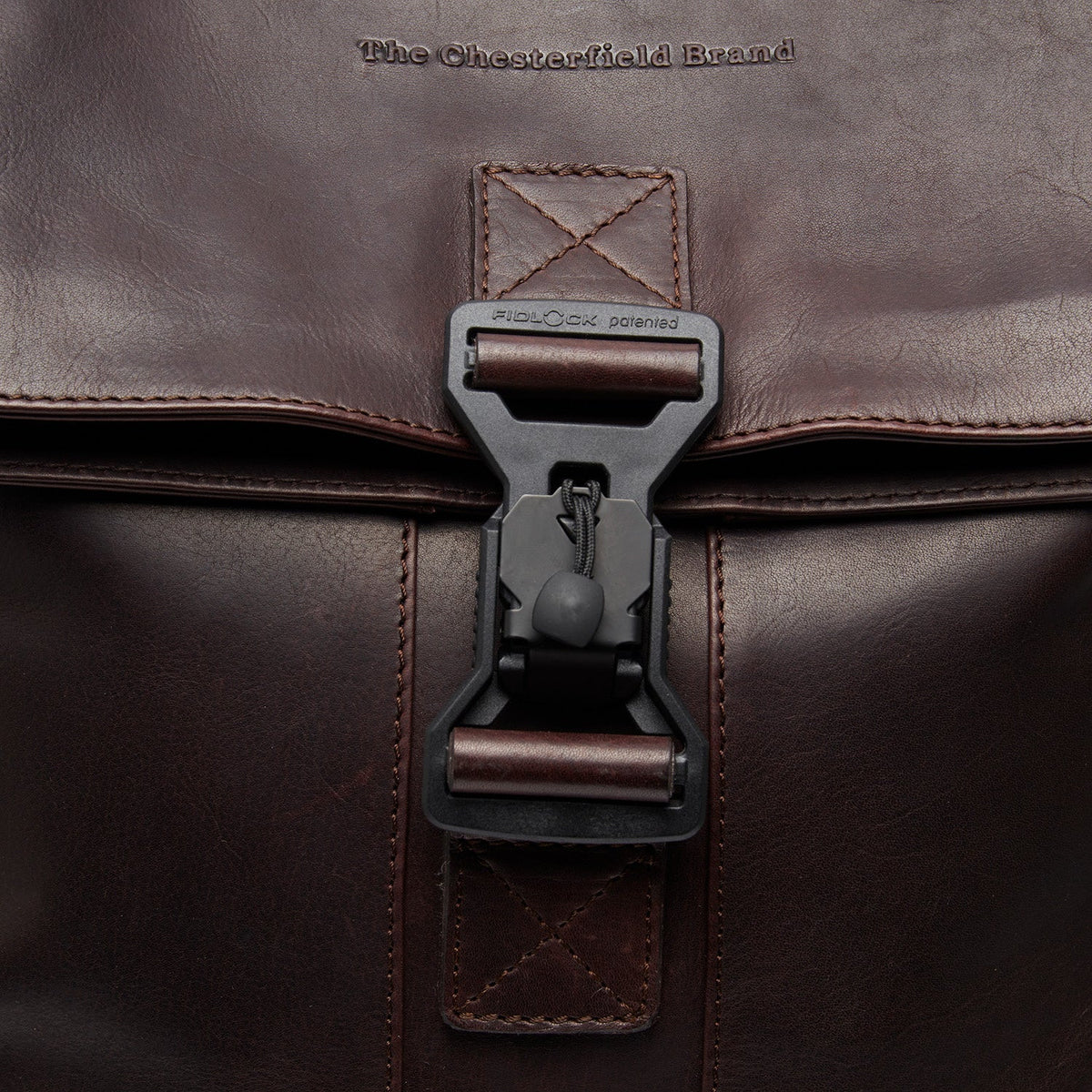 Savona Full-Grain Leather Laptop Backpack para Mulher – alternate product view 3