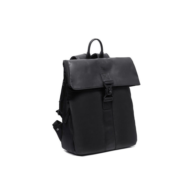 Trondheim Full-Grain Leather Laptop Backpack para Mulher
