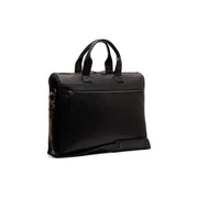 Levanto Full-Grain Leather Laptop Bag para Mulher in Classic 100% Full-Grain Leather - Full Exterior Front Profile View | Buy Online