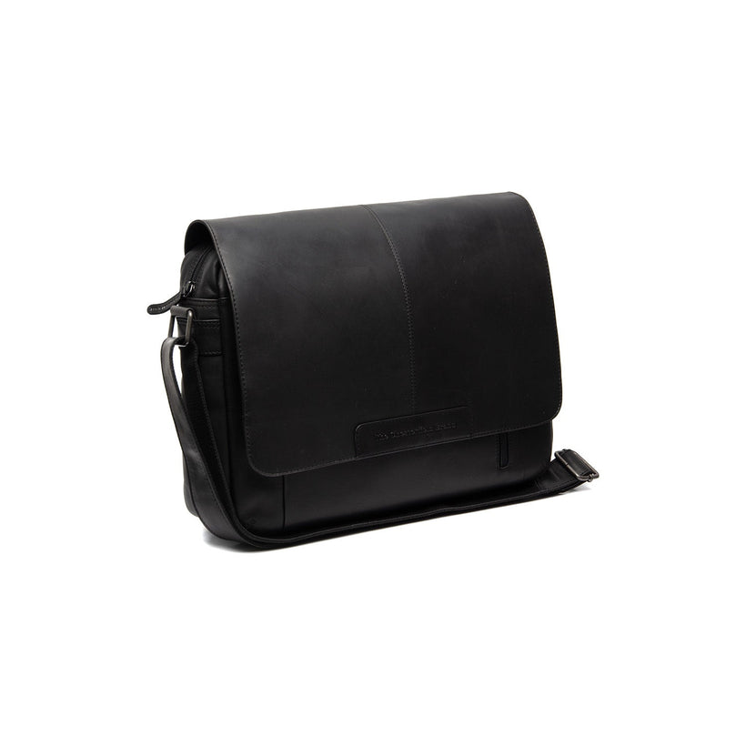 Richard Full-Grain Leather Laptop Bag para Homem