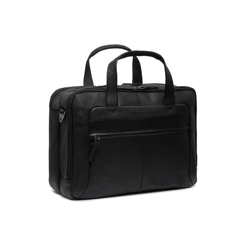 Ryan Full-Grain Leather Laptop Bag para Homem