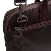 Tilbury Full-Grain Leather Laptop Bag para Mulher – alternate product view 2