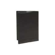 
Vista detalhada of Classic Collar & Heavy-Duty Zipper Hardware on Leather Passport Case para Mulher para Mulher