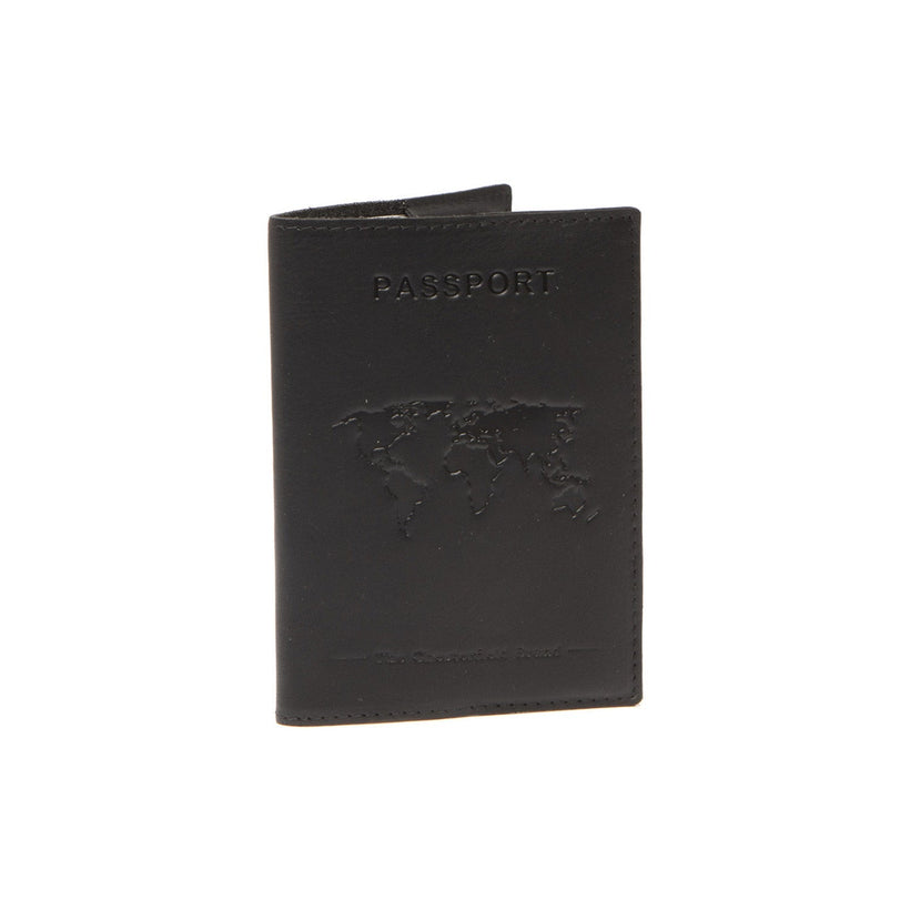 Leather Passport Case para Mulher